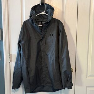 Under Armour Men's Dark Gray winter coat, two pieces - coldgear infrared